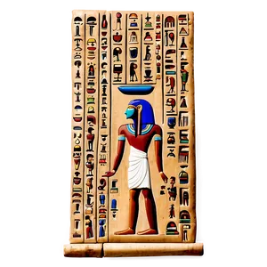 Hieroglyphics On Papyrus Png 78 PNG image