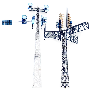 High Altitude Cell Tower PNG Voo PNG