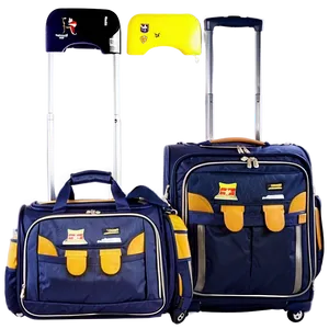 High Capacity Luggage Sets Png 05252024 PNG image