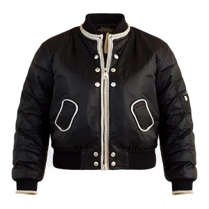 High Collar Bomber Jacket PNG Gaw93 PNG