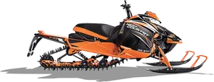 High Country X F Snowmobile Side View PNG image