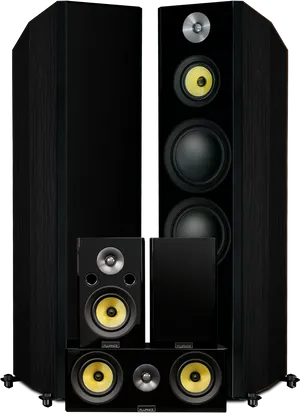 High End Home Theater Speaker Set