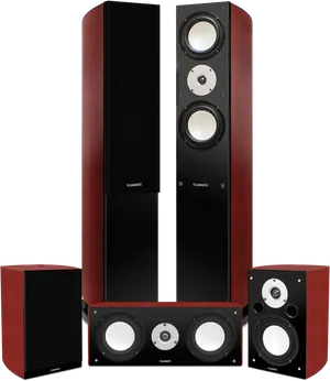 High End Home Theater Speaker Set