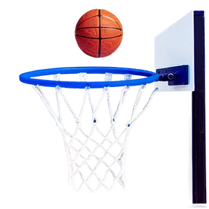 High Flying Cartoon Basketball Png 06212024 PNG image