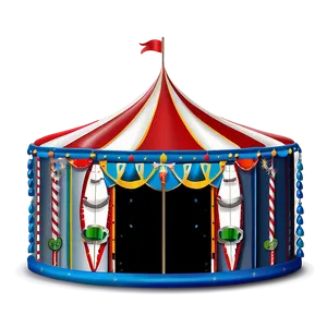 High Flying Circus Tent PNG Hld2 PNG