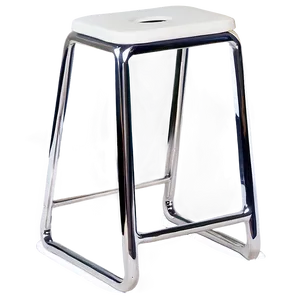 High Gloss Finish Barstool Png 06282024 PNG image