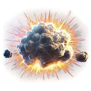 High Impact Explosion Artwork Png Sox27 PNG image