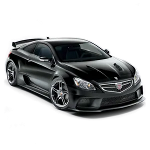 High Performance Black Car PNG Std77 PNG