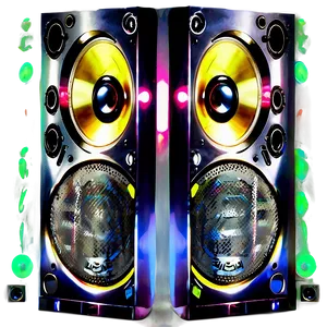 High Power Dj Speakers Png 06292024 PNG image