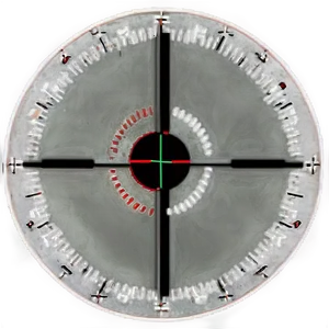 High Precision Dot Crosshair Png 06212024 PNG image