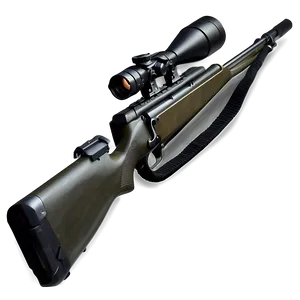 High Precision Hunting Rifle PNG Rnd5