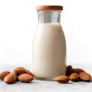High-protein Almond Milk PNG 06272024