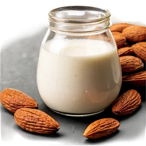 High-protein Almond Milk PNG 35