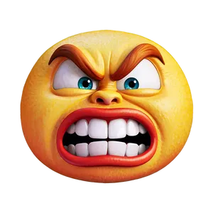 High-quality Angry Emoji PNG 67 PNG