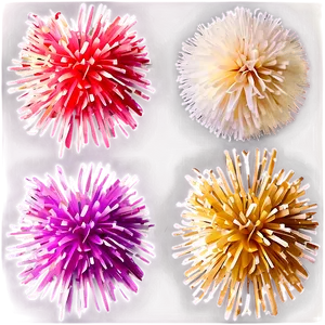 High Quality Pom Poms Png 4 PNG image