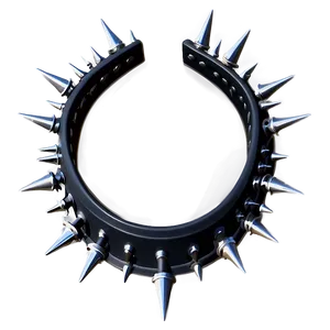 High-quality Spiked Choker PNG Efi