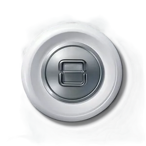 High-quality White Button PNG Pqu PNG