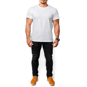 High-quality White T-shirt Mockup PNG 5 PNG