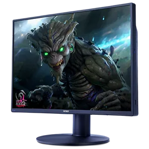 High Refresh Rate Gaming Monitor Png 06212024 PNG image