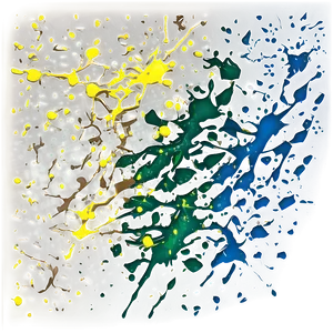 High Res Splatter Paint Effect Png Lgw PNG image