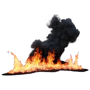 High-resolution Fire Overlay Png 06272024 PNG image