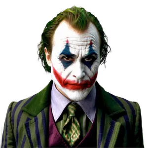 High-resolution Joker Makeup Png 52 PNG image