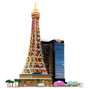 High Resolution Las Vegas Skyline Png Uqw PNG image