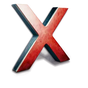 High Resolution Red X Png 06122024 PNG image