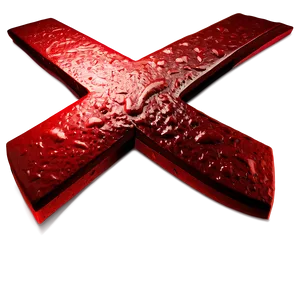 High Resolution Red X PNG Exa PNG