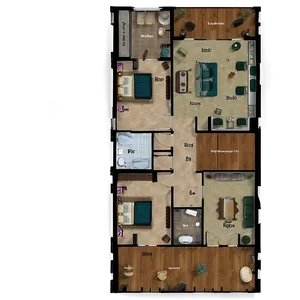 High Rise Apartment Floor Plan PNG Hdn PNG