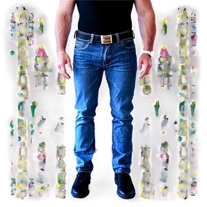 High-rise Jean PNG 06252024 PNG