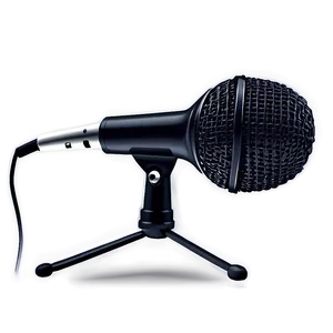 High Sensitivity Microphone On Stand Png 29 PNG image