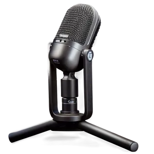 High Sensitivity Microphone On Stand Png Ohd PNG image