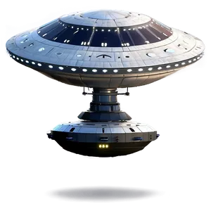 High-speed Flying Saucer PNG Rln