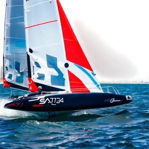 High-speed Sailboat Racing PNG Rrs PNG