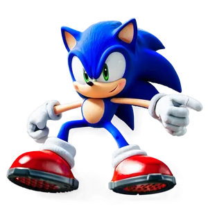 High-speed Sonic Adventure Scene Png Tux6 PNG image