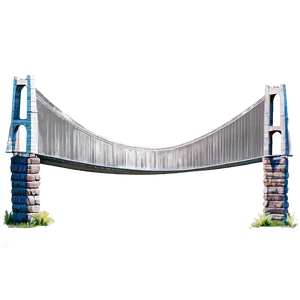High Suspension Bridge Trail PNG Taf45 PNG