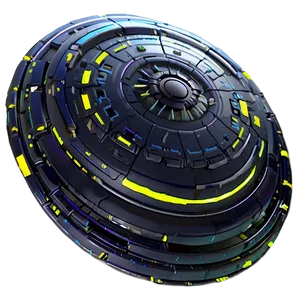 High-tech Alien Spaceship PNG 26 PNG