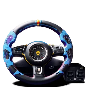 High-tech Steering Wheel PNG 46