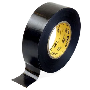 High Temperature Black Tape PNG 06272024 PNG