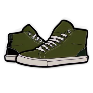 High-top Sneaker Heaven PNG 06252024 PNG