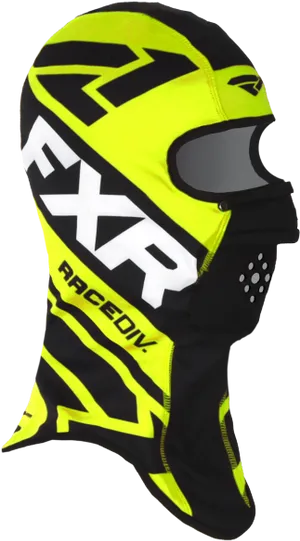 High Visibility Motorcycle Balaclava PNG image