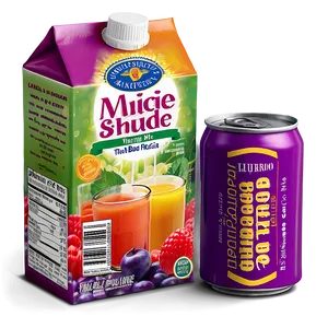 High Vitamin Juice Box PNG Dqn