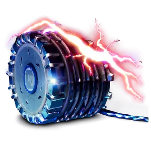 High Voltage Lightning Bolt PNG Pth97