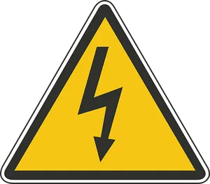 High Voltage Warning Sign PNG