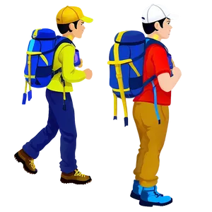 Hiker B PNG image