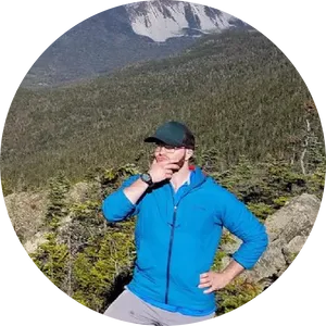 Hiker_ Contemplating_ Mountain_ View.jpg PNG image