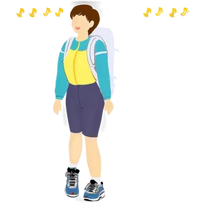 Hiker D PNG image