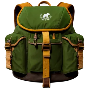 Hiking Bookbag Png 06212024 PNG image