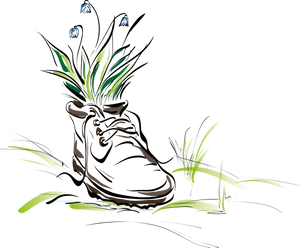 Hiking_ Boot_ Nature_ Embrace PNG image